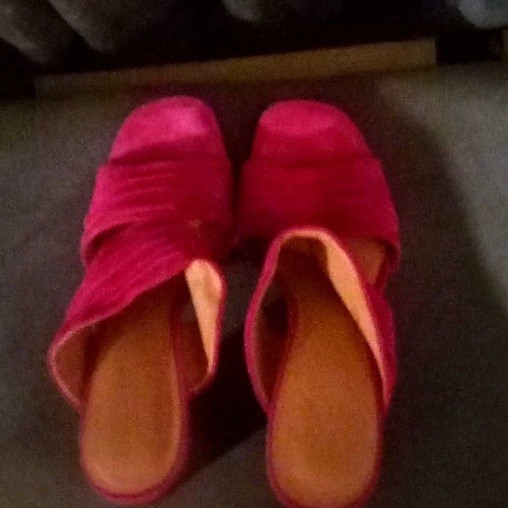 Hot Pink Halston High sandal